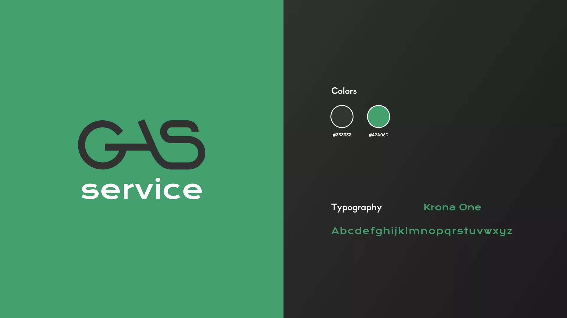 Разработка логотипа компании «Сервис газ» в Болгаре