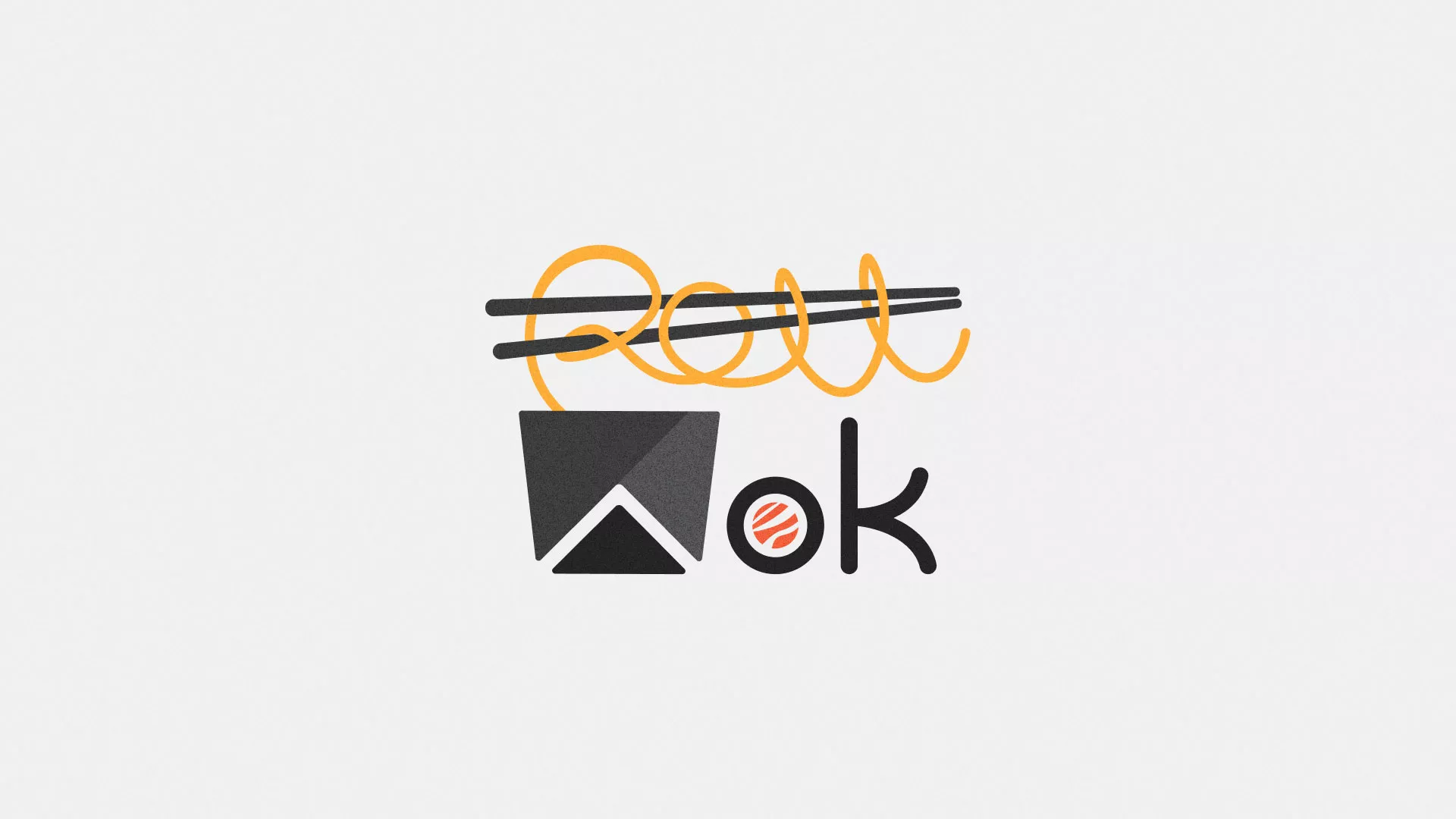 Разработка логотипа в Болгаре для суши-бара «Roll Wok Club» Разработка логотипа в Болгаре для суши-бара «Roll Wok Club»
